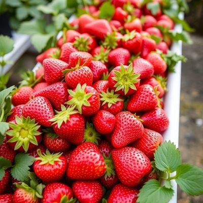 Venlo Polycarbonate Strawberry Greenhouse